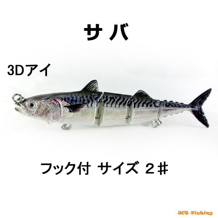 Amazon.co.jp: リアル ミノー ビッグベイト ジョイント ぐねぐね
